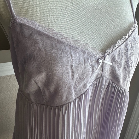 Lush Pleated Mini Dress - Picture 2 of 11